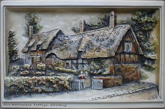 Print - Ann Hathaways Cottage Shottery